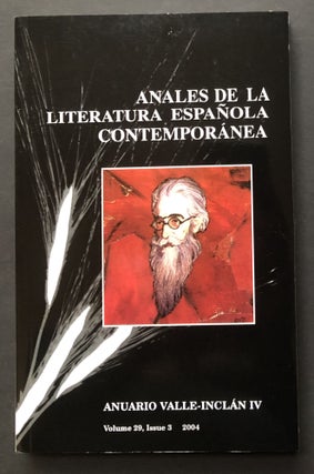 Item #H28440 Anuario Valle-Inclan IV (2004): Anales de la Literatura Espanola Contemporanea....