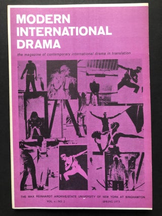 Item #H28495 Modern International Drama, Spring 1973: Together Tonight..., Fantastic Suite,...