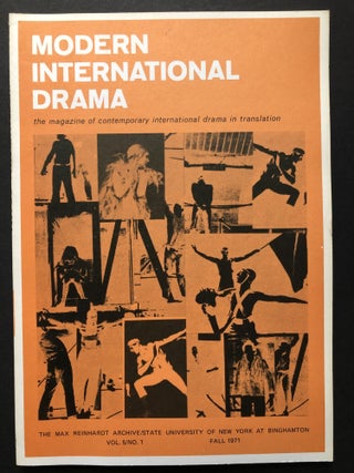 Item #H28498 Modern International Drama, Fall 1971: The Big and the Little Maneuver, A Woman's...