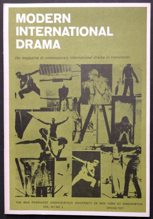 Item #H28509 Modern International Drama, Spring 1977: Black Hell, Doomsday. Demetrio...