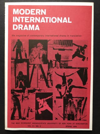Item #H28512 Modern International Drama, Spring 1976: The Begging Machine, The Need for Polygamy,...