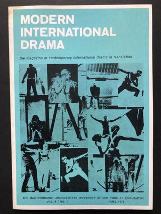 Item #H28515 Modern International Drama, Fall 1974: Neruda's Only Play, The Marriage of Drama and...