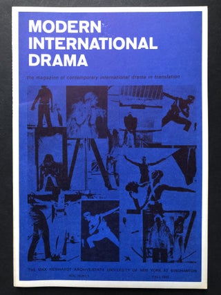 Item #H28519 Modern International Drama, Fall 1980 (Vol. 14 no. 1 - really Fall 1979?): Death...