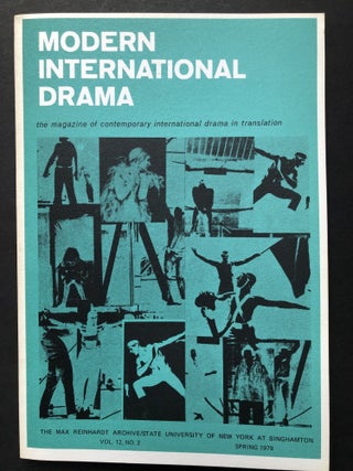 Item #H28522 Modern International Drama, Spring 1979: "Theater in Poland," The Victim, Teatro...