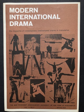 Item #H28524 Modern International Drama, Spring 1978: The Cradle of the Hero; The Grave Awaits....