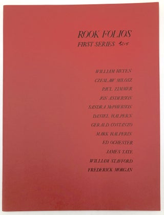 Item #H28558 Encircled by an Alphabet: A Portfolio of Twelve Poems, 1976 folder of signed limited...