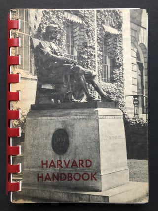 Item #H28639 Harvard Handbook -- 68th Edition, 1961. W. Lee H. Dunham, eds David V. Enersen