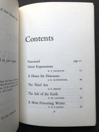Five Essays, 1964