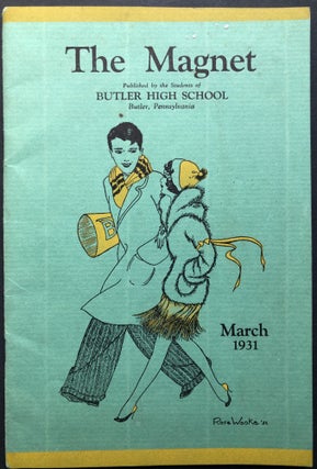 Item #H28663 The Magnet, March 1931, published by students of Butler High School, Butler...