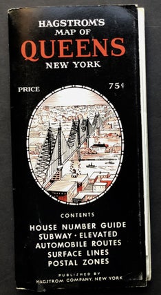 Item #H28679 Hagstrom's Map of Queens, New York, ca. 1961. Hagstrom Company