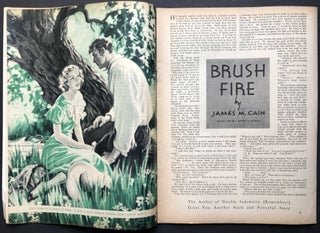 Liberty Magazine, Dec. 5, 1936 with early James Cain story, "Brush Fire"