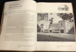 Large 1931 promotional booklet on Homewood Cemetery, Pittsburgh