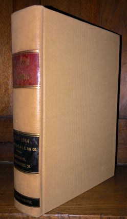 Item #H28812 1942-43 bound volume of printed material on Henry Dahlberg & Forest C. Singer v. The...