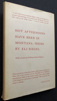 Item #H28842 Hot Afternoons Have Been In Montana (Poems) with letter from William Carlos...