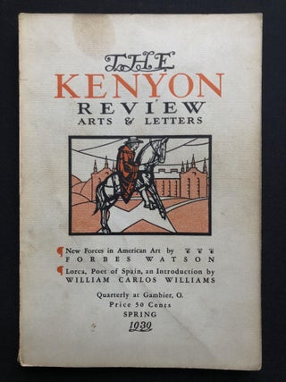 Item #H28848 The Kenyon Review, Vol. I no. 2, Spring 1939. William Carlos Williams, John Crowe...