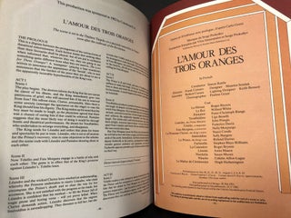 Glyndebourne Festival Opera 1983 program and souvenir book