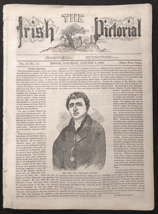 Item #H28994 The Irish Pictorial, Vol. 2 no. 1, January 6, 1860. Gerald Griffin
