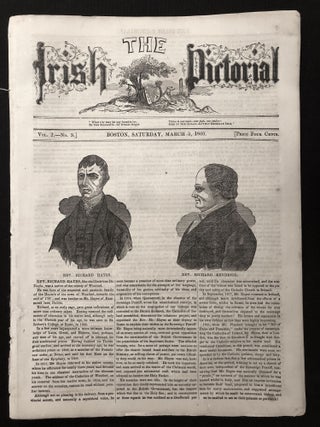 Item #H29010 The Irish Pictorial, Vol. 2 no. 9, March 3, 1860. Gerald Griffin