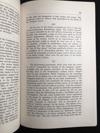 The Founding Conference of the Fourth International (World Party of the Socialist Revolution): Program and Resolutions