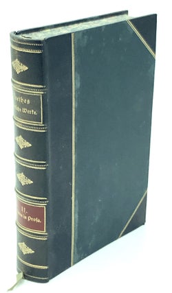 Samtliche Werke, Jubilaums-Ausgabe, ca. 1890s. 40 volumes complete, in handsome half leather bindings