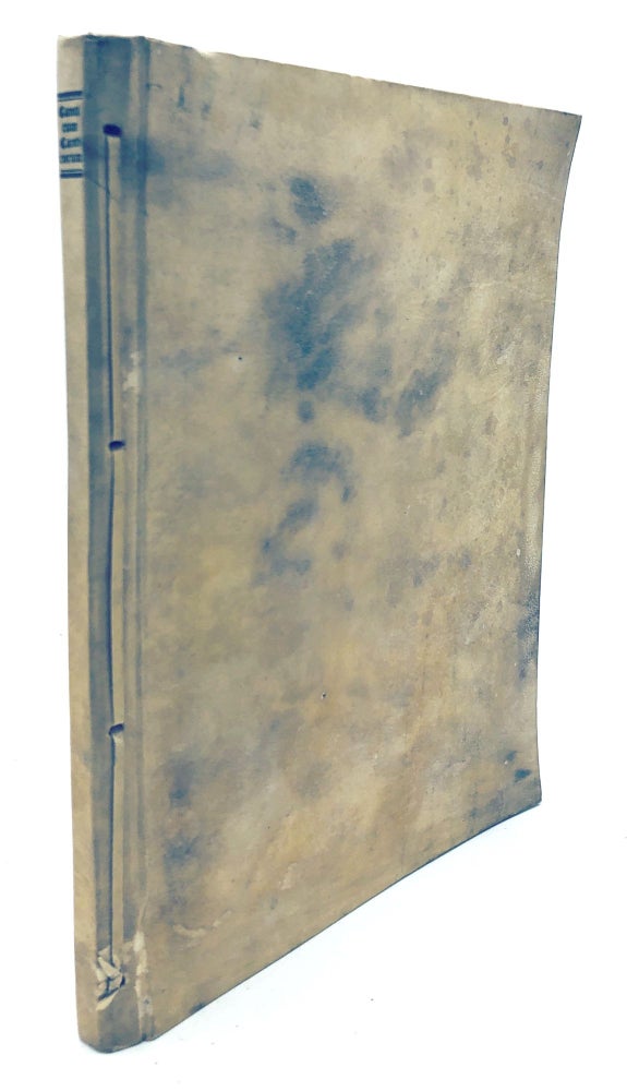 Item #H29134 (Block Book): Canticum Canticorum, facsimile of 1465 copy, limited edition. Song of Solomon.