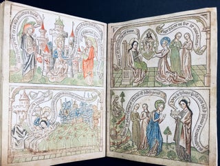 (Block Book): Canticum Canticorum, facsimile of 1465 copy, limited edition