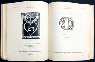 Die französischen Drucker- und Verlegerzeichen des XV. Jahrhunderts, one of 100 in quarter-vellum