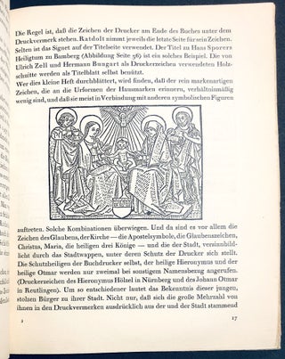 Die Deutschen Druckerzeichen des XV. Jahrhunderts