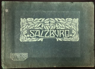 Item #H29181 Large view book of Salzburg inscribed by H. J. Heinz in 1907. H. J. Heinz