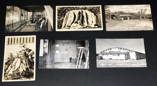 Item #H29267 6 early 20th century Michigan RPPCs Real Photo Postcards: Lewiston, Houghton Lake...