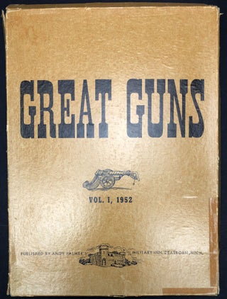 Item #H29296 Andy Palmer's Great Guns, Vol. I (1952) - 9 newspapers in box. Andy Palmer