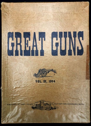 Item #H29298 Andy Palmer's Great Guns, Vol. III (1954) - 12 newspapers in box. Andy Palmer