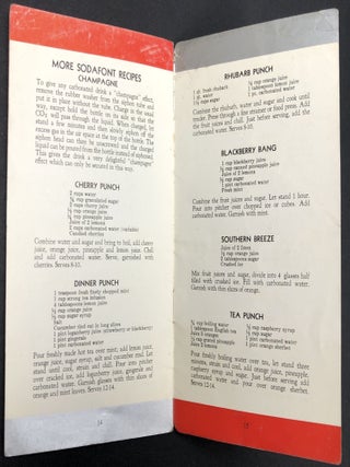 1932 leaflet brochure for the "Wear-Ever" Sodafont siphon bottle