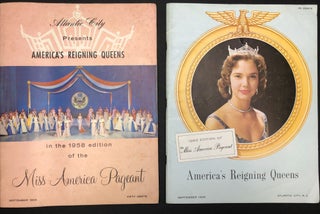 Item #H29351 1958 & 1959 Programs for Miss America Pageant: America's Reigning Queens