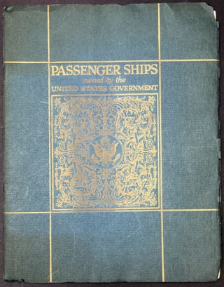Item #H29451 Passenger Ships Owned by the United States Government. James W. Boring