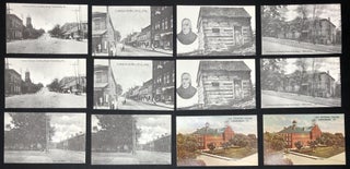 Item #H29453 Old Post Card Views of Canonsburg PA and Vicinity (2 sets of 6 postcards), 1960s. PA...
