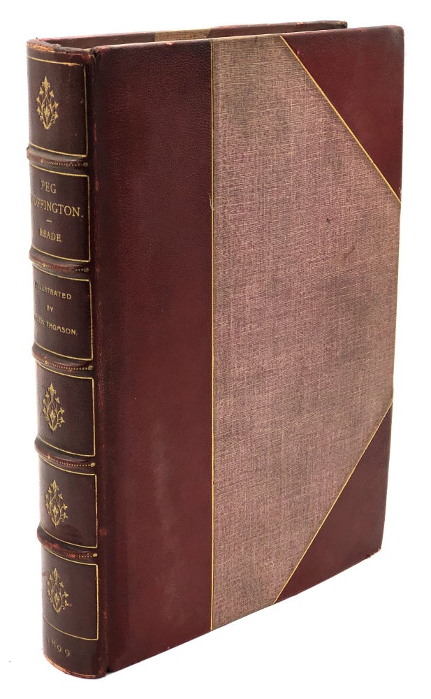 Item #H29482 Peg Woffington (1899) one of 200 large paper copies on handmade paper with fine binding. Charles Reade, Hugh Thomson.
