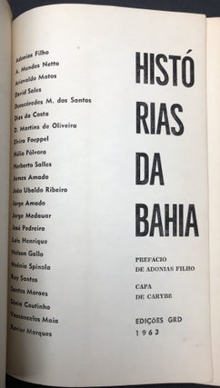 Historias da Bahia, Contos