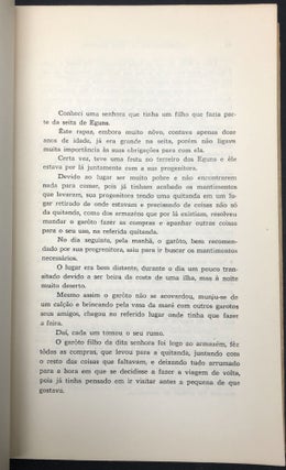 Historias da Bahia, Contos