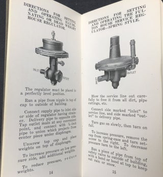 Directions for Setting and Operating the Fulton Gas Regulator (ca. 1915)