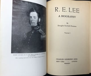 R. E. Lee, A Biography (4 volumes) signed first edition