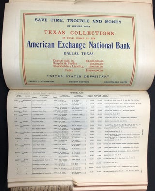 The Bankers Directory and Collection Guide...Corrected to March, 1910