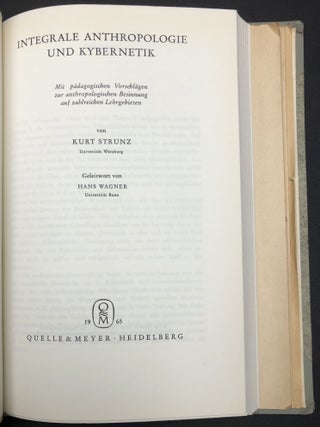 Gesamtverzeichnis der Arbeiten aus den Jahren 1964-1966, Psychologisches Institut der Universitat Wurzburg