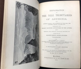 Exploration of the Nile Tribuaries of Abyssinia
