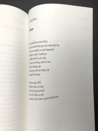 Poems for Jerry: A Tribute to Gerald Stern - signed by Stern