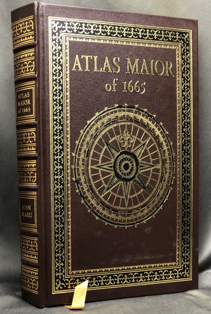 Item #H29749 Atlas Maior of 1665 in deluxe full leather gilt, watered silk endpapers, maps in color. Joan Blaeu, ed. Peter Van Der Krogt, intro, ed Peter Van Der Krogt.