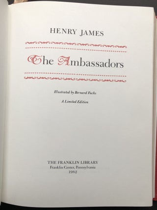 The Ambassadors, Franklin 100 Greatest Masterpieces of American Literature