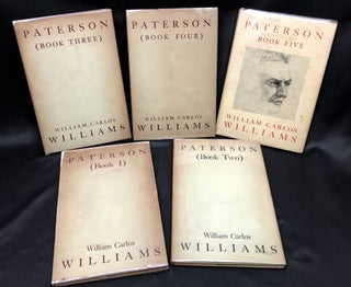 Item #H30033 Paterson, Books 1 - 5, first editions in dust jackets (1946-1958). William Carlos...