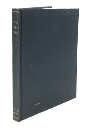Item #H30038 The Poetry Journal, Vol. VIII (1920) edited by Edmund R. Brown, Blanche Shoemaker...