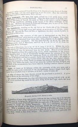 A Sailing Directory for the Mediterranean Sea including the Adriatic Sea, Black Sea, The Archipelago, and the Coast of Africa